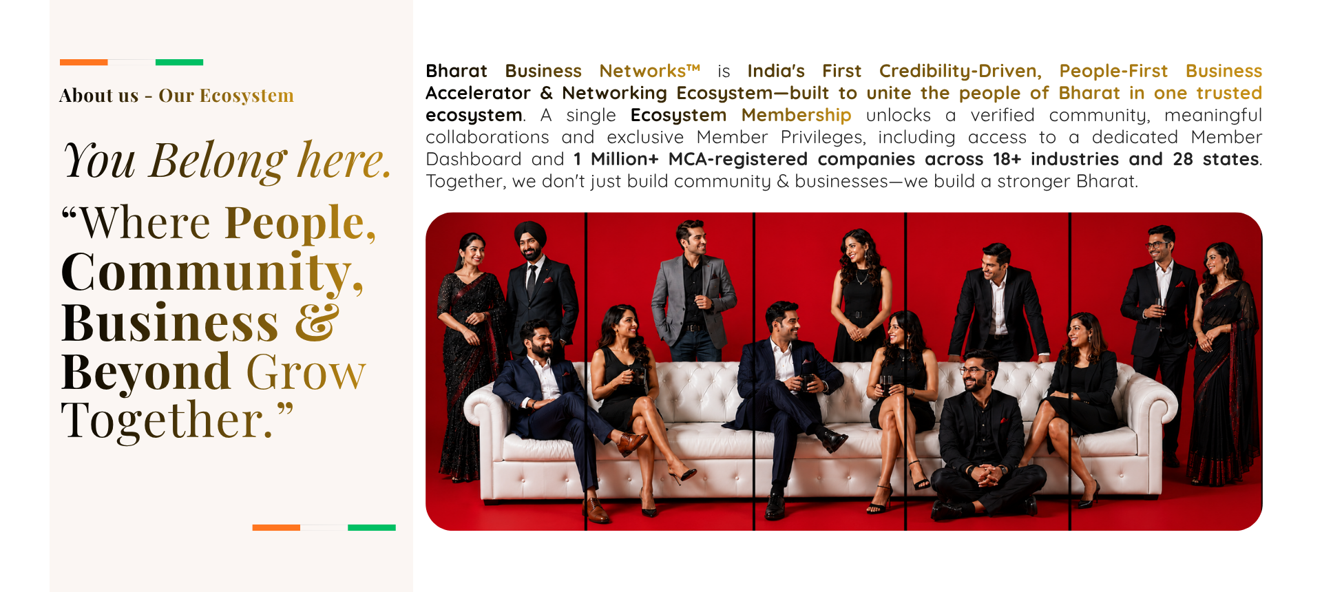 About Bharat Business Networks - Bridging emerging businesses and established corporations for hyper-growth