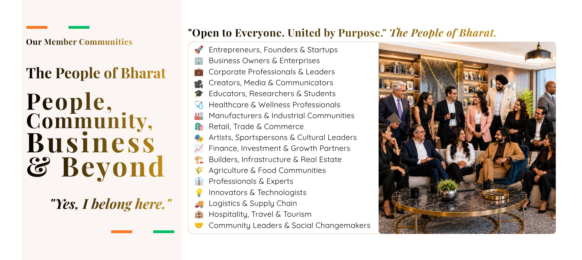 How Bharat Business Networks Works - Simple 4 Step Process to Register, Discover Leads, Explore Marketplace & Collaborate
