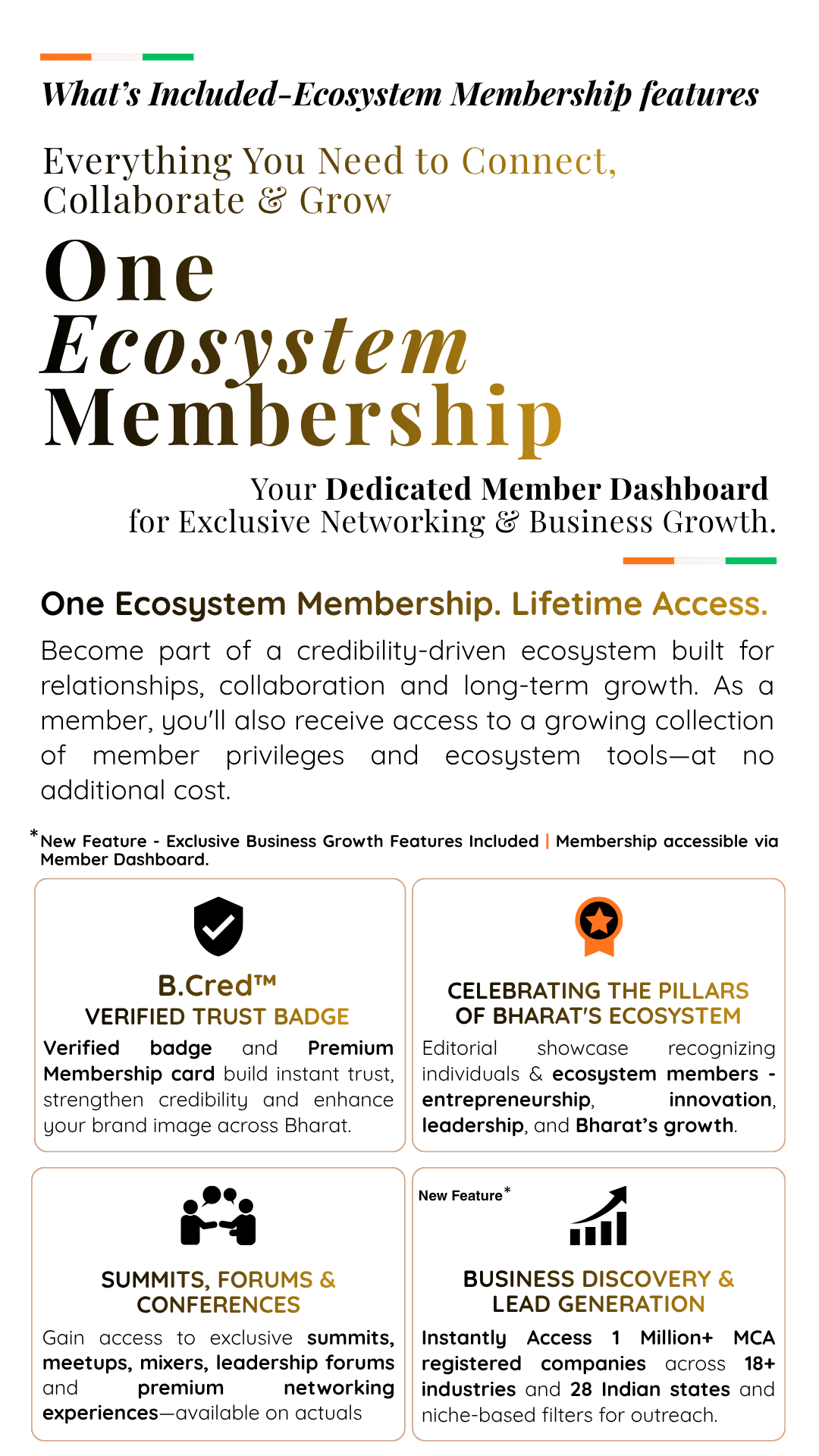 One Ecosystem Membership Benefits
