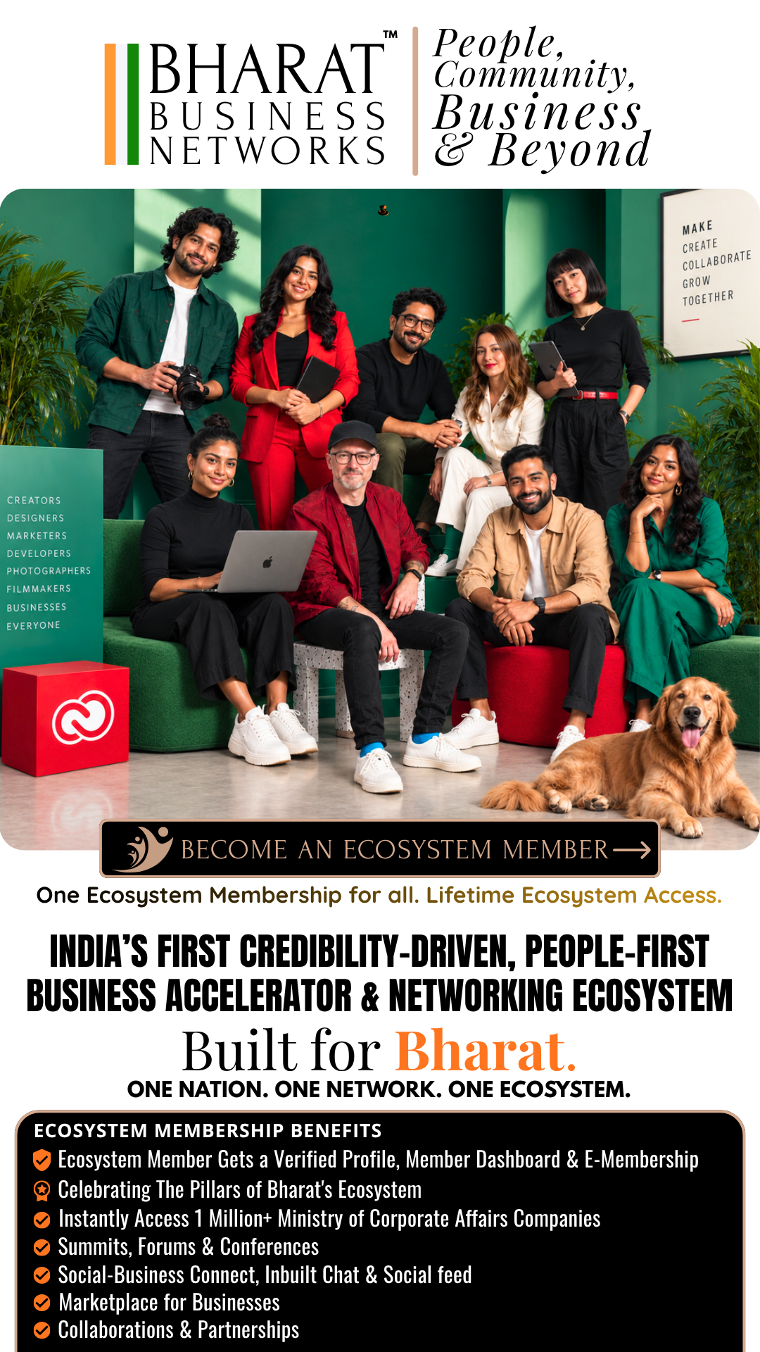 Bharat Business Networks - Access 10 Lakh+ Verified Companies Bharat Business Networks Ecosystem - India's Premium Business Accelerator & Network Ecosystem
